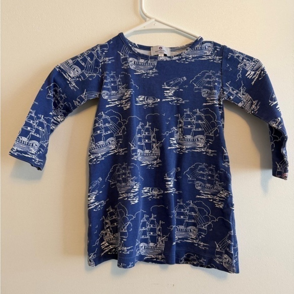 Nantucket kids | Nautical Blue dress
